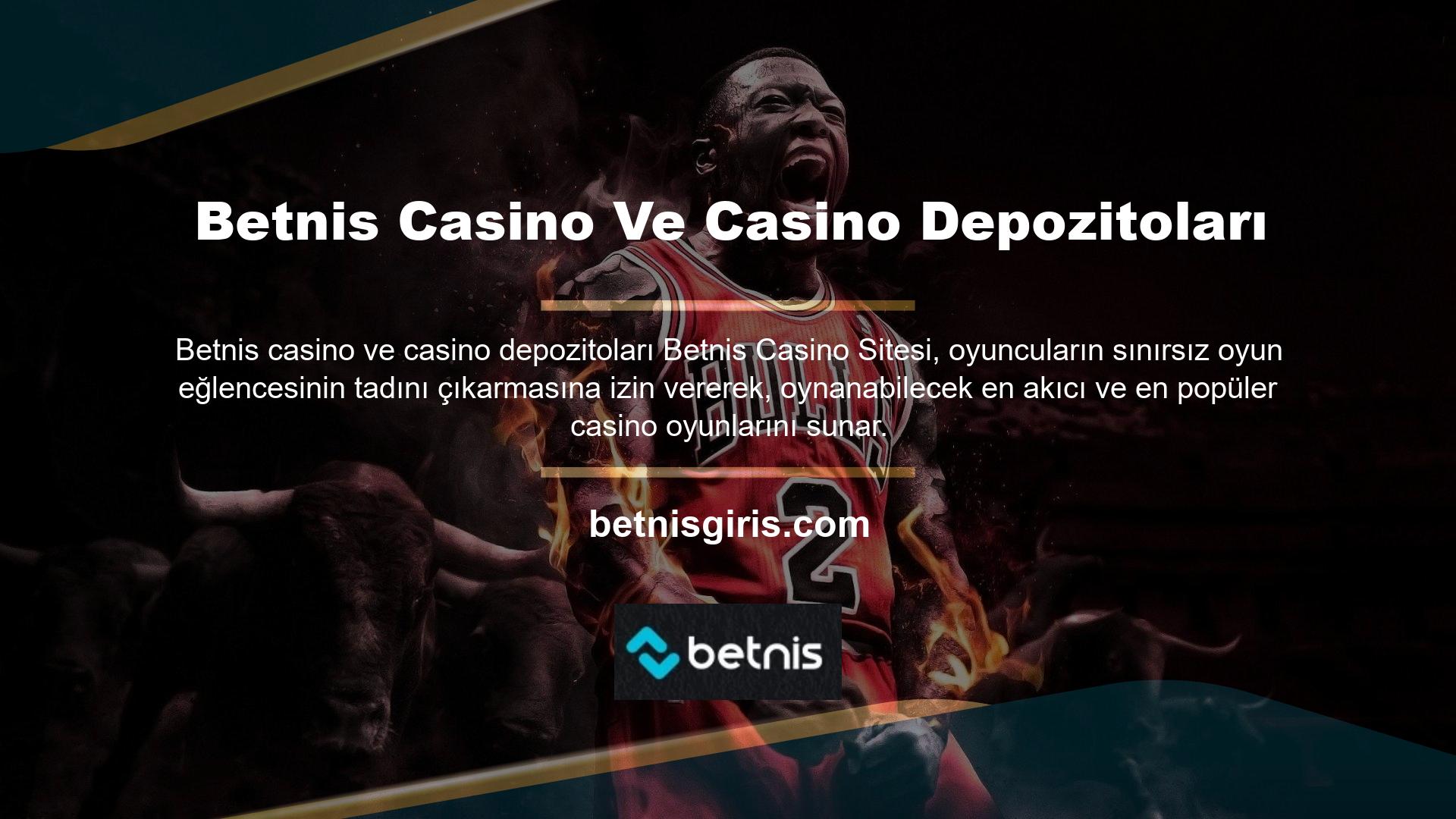 Betnis, oyunculara çok çeşitli casino oyunları ve bahisler sağlamak için birçok sağlayıcıyla işbirliği yapar