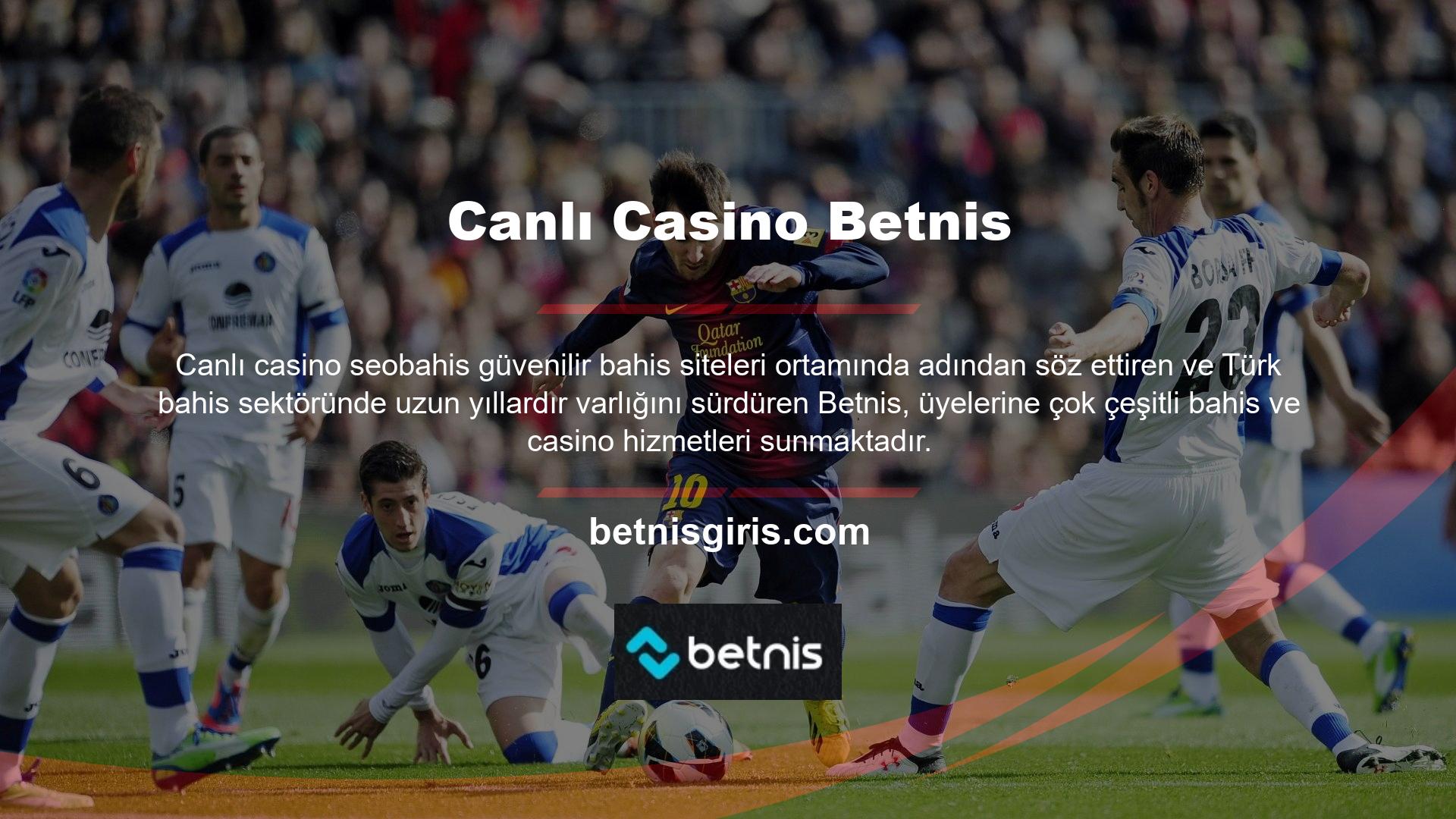 Bu hizmetlerden biri olan Betnis canlı casino ortamı, çok çeşitli oyun seçeneklerine, farklı krupiyelere ve farklı oyun sağlayıcılara sahiptir