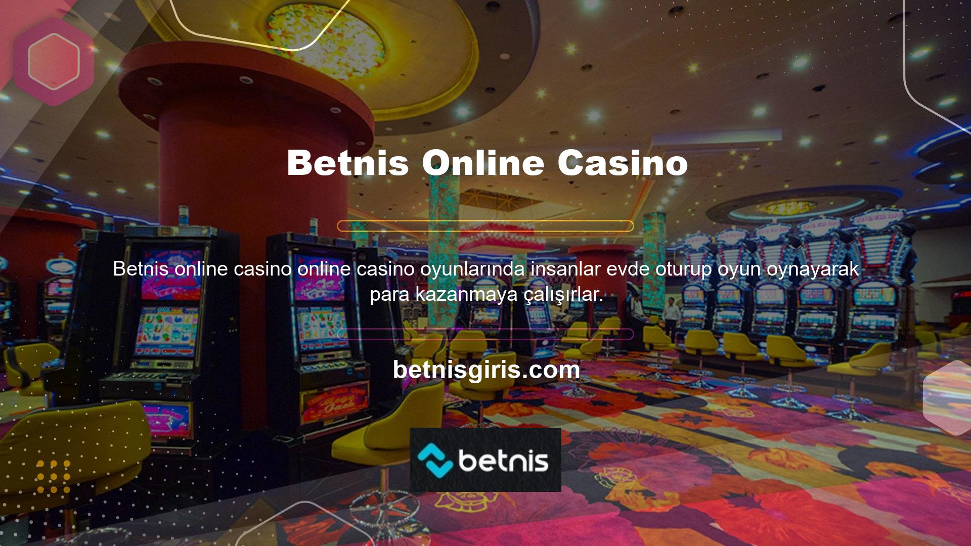 Betnis, üyelik hesapları ile üyelerine geniş bir oyun yelpazesi sunan uluslararası bir oyun sitesidir